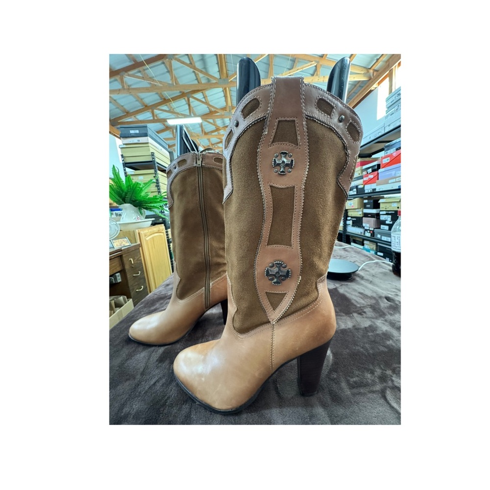 Miranda Lambert Leather Western boots by Idlewild size 10 - Picture 6 of 14